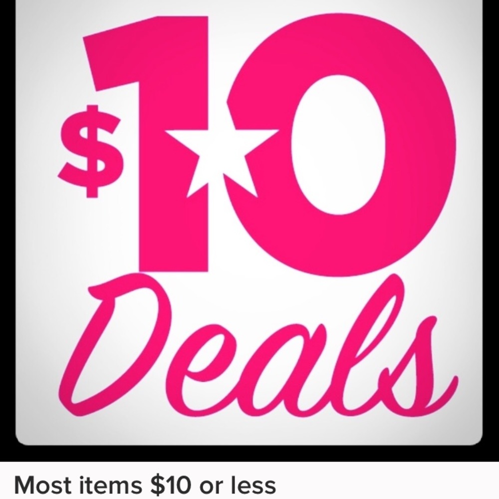 Most women’s items are $5-$10!